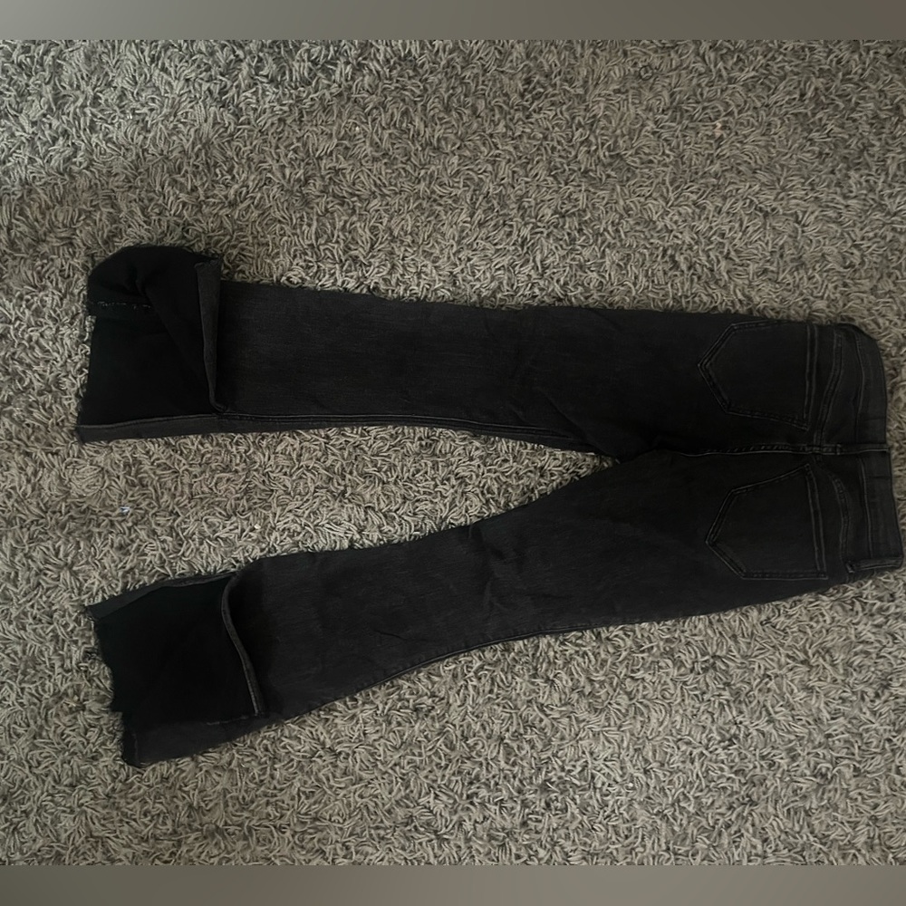 Hollister black denim jeans.